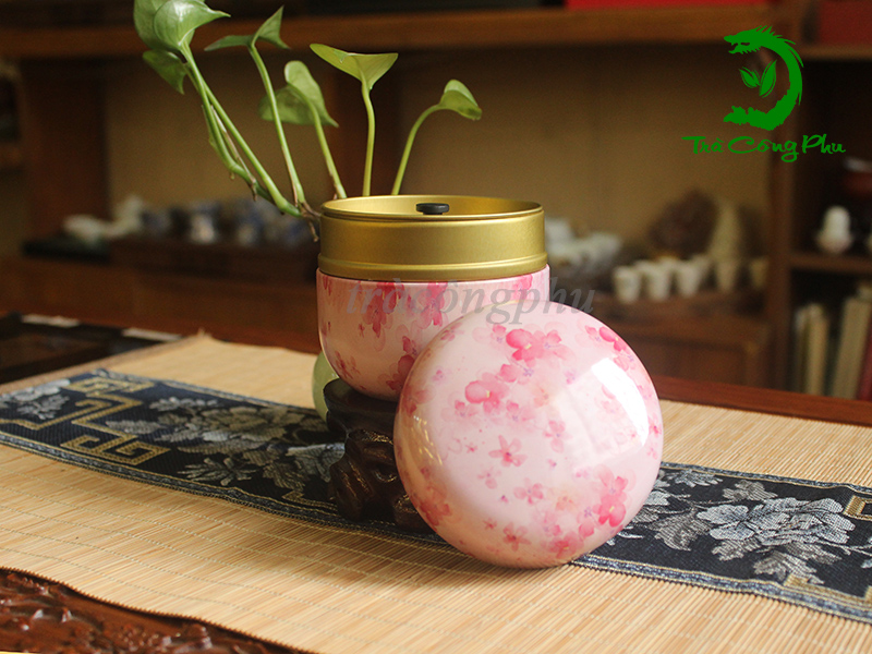 Hộp Thiếc Đựng Trà - BDT258